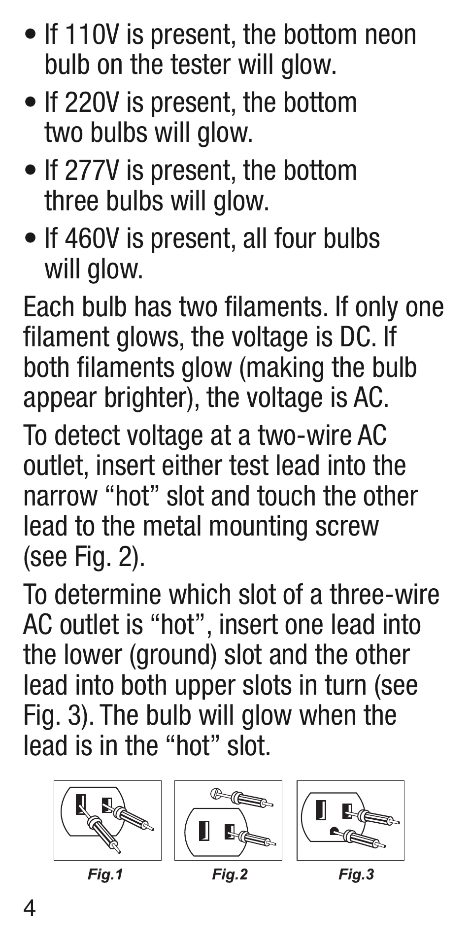 General Tools and Instruments CT103 User Manual | Page 4 / 8