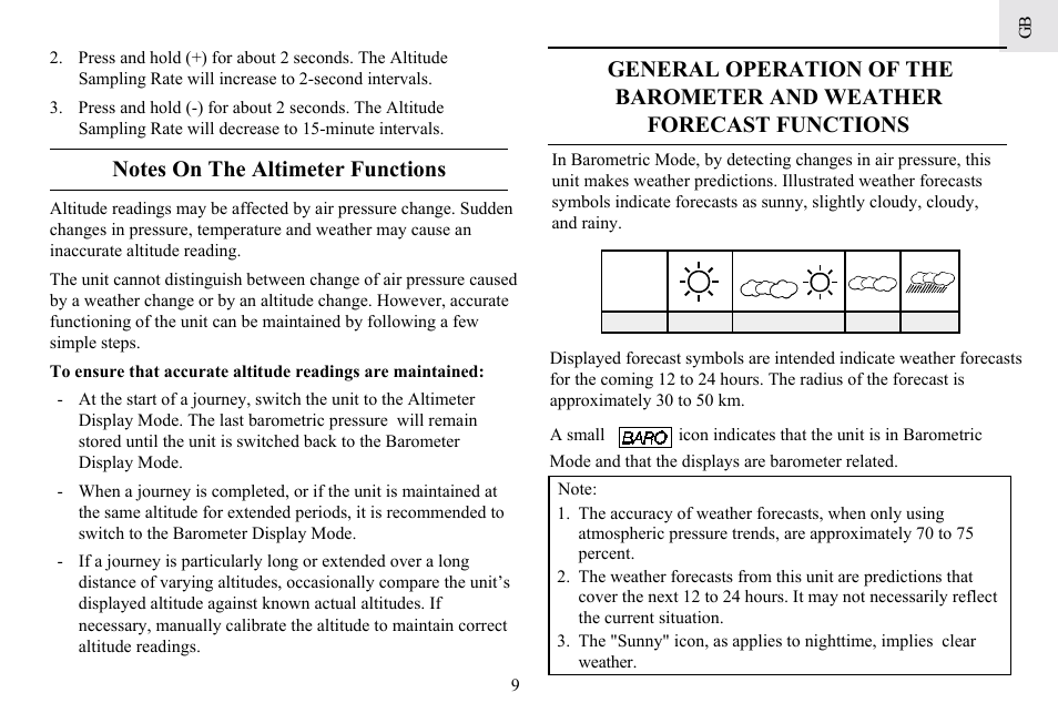 General Tools and Instruments DA833 User Manual | Page 9 / 16