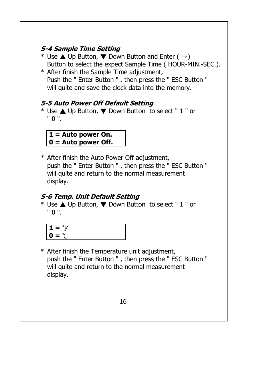 General Tools and Instruments DAF2005MDL User Manual | Page 18 / 27