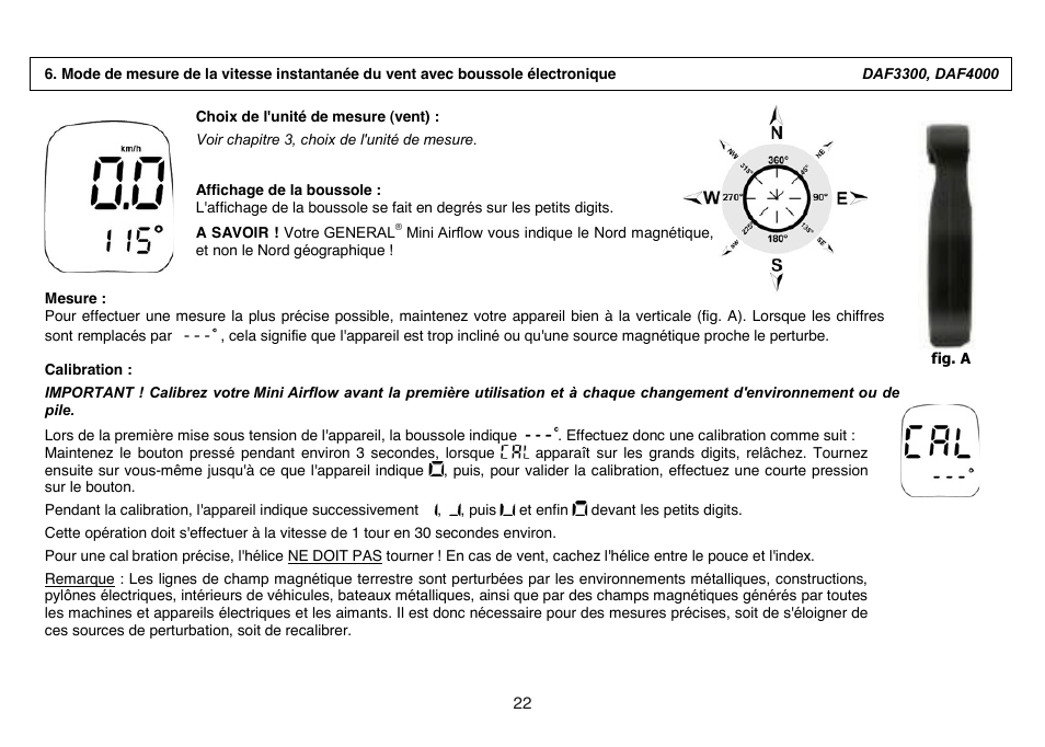 General Tools and Instruments DAF4000 User Manual | Page 22 / 40