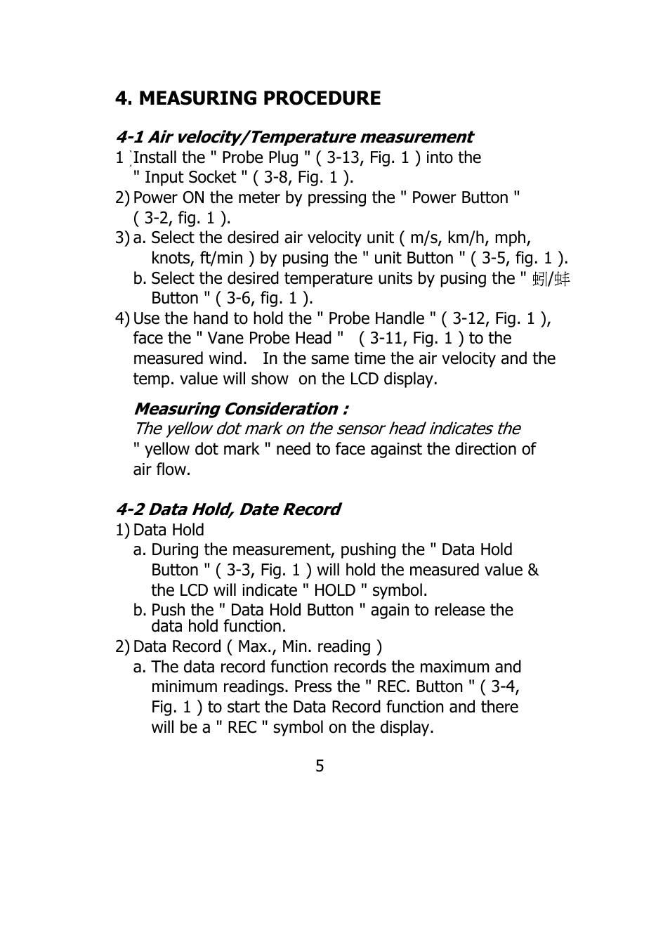 General Tools and Instruments DAF80PW User Manual | Page 7 / 10