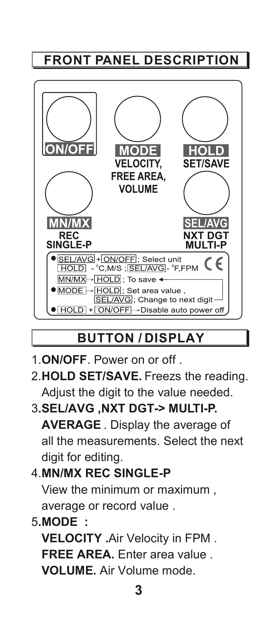 General Tools and Instruments DCFM8901 User Manual | Page 4 / 19