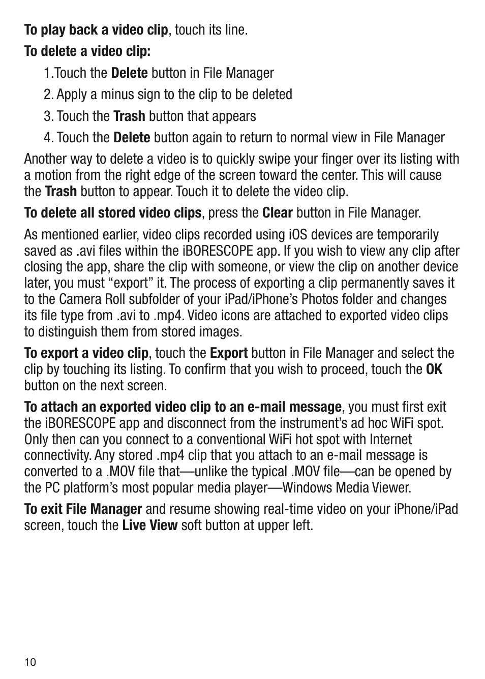 General Tools and Instruments DCiS1 v.1 User Manual | Page 10 / 20