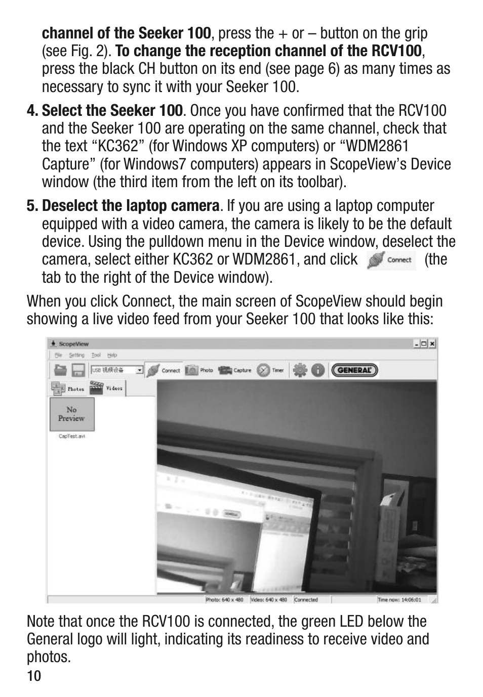General Tools and Instruments DCS100 User Manual | Page 10 / 20