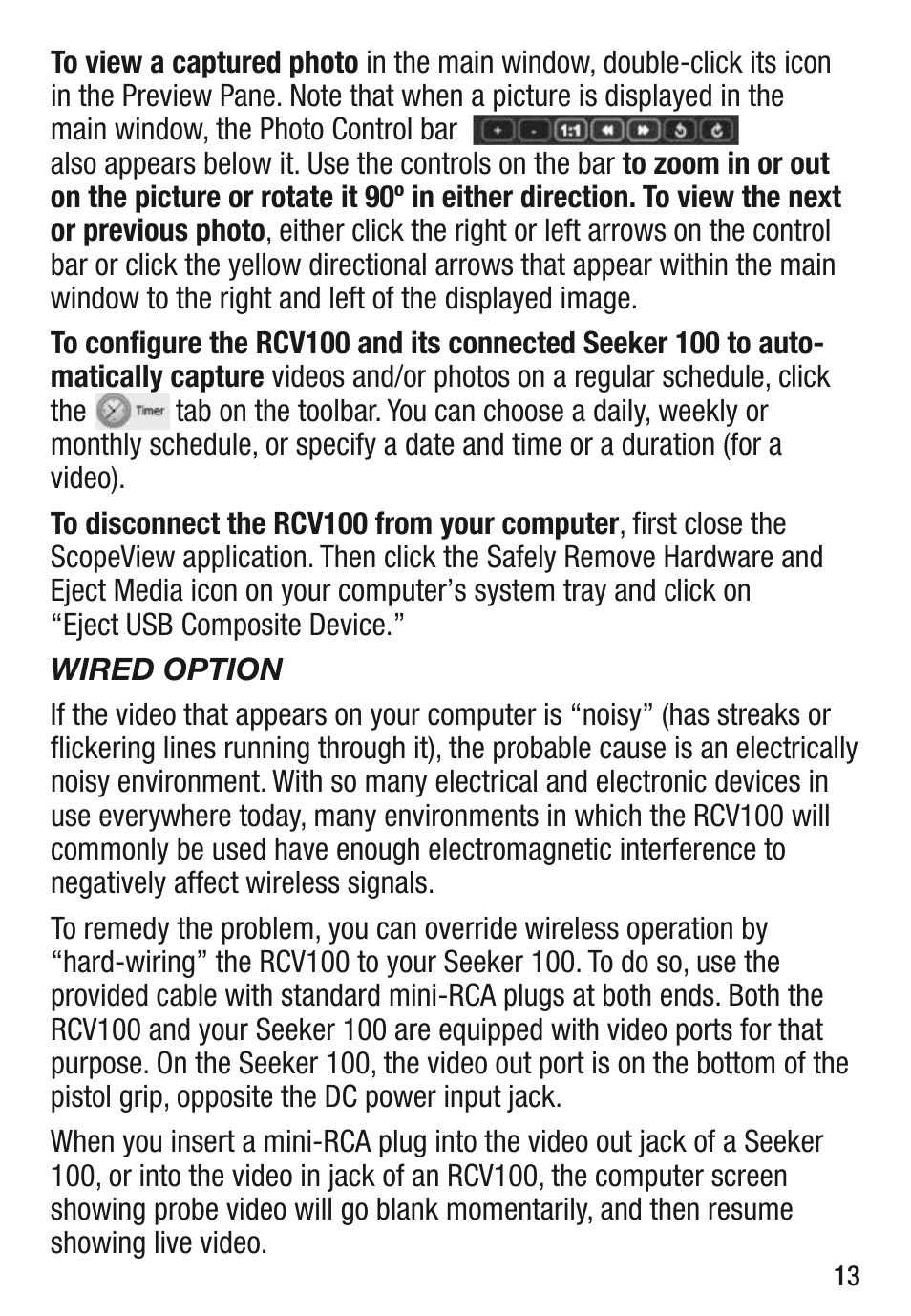 General Tools and Instruments DCS100 User Manual | Page 13 / 20