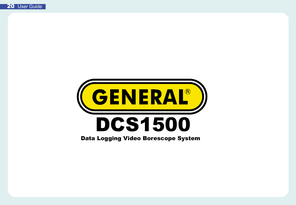 Dcs 5 00 | General Tools and Instruments DCS1500 User Manual | Page 11 / 11