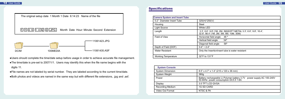 General Tools and Instruments DCS1500 User Manual | Page 8 / 11