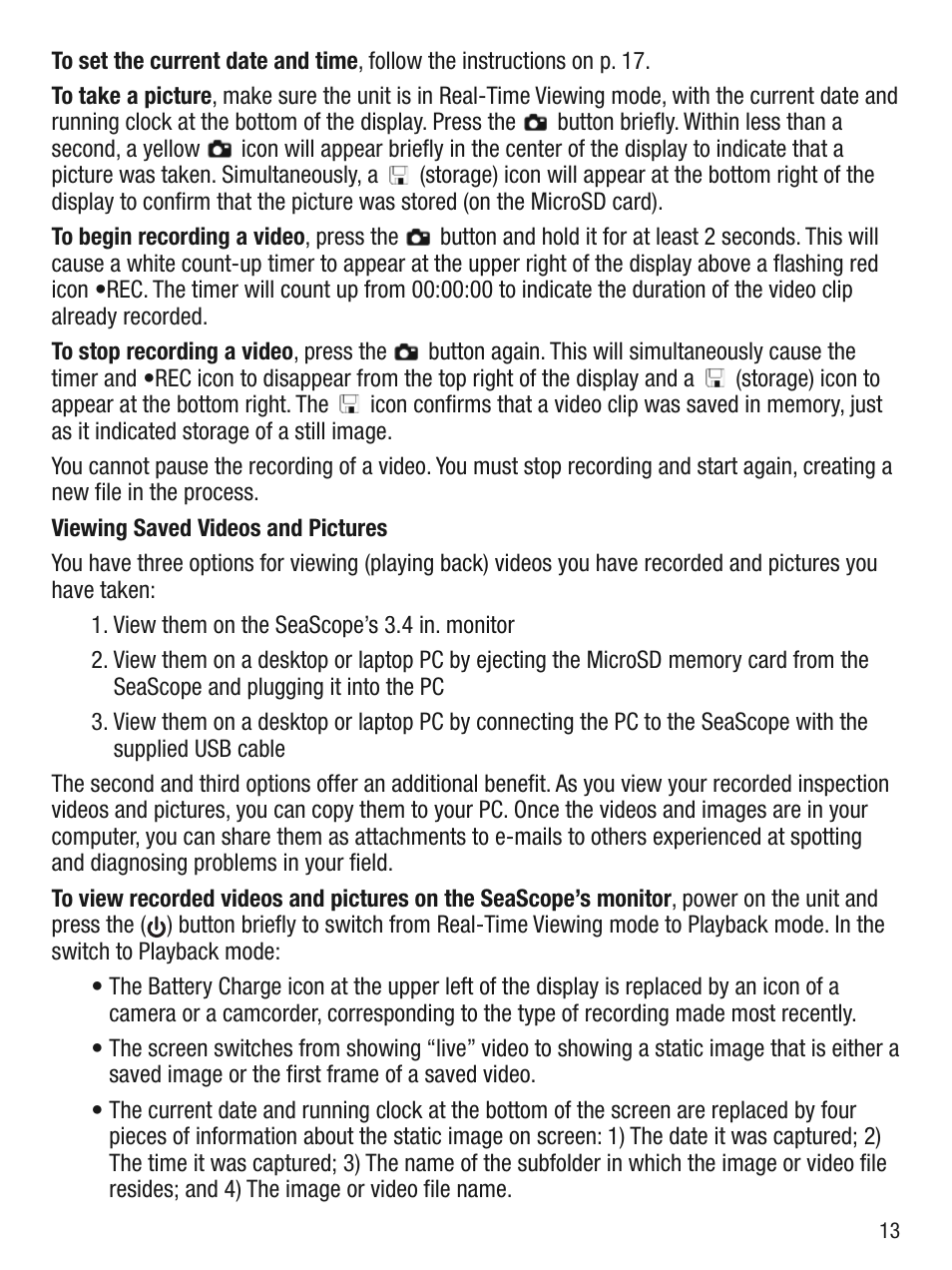 General Tools and Instruments DCS660 User Manual | Page 13 / 20