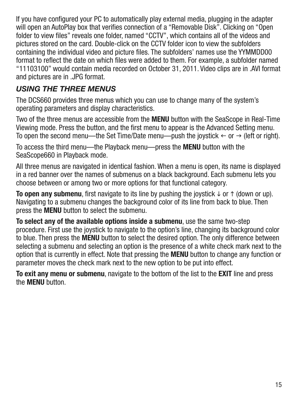 General Tools and Instruments DCS660 User Manual | Page 15 / 20