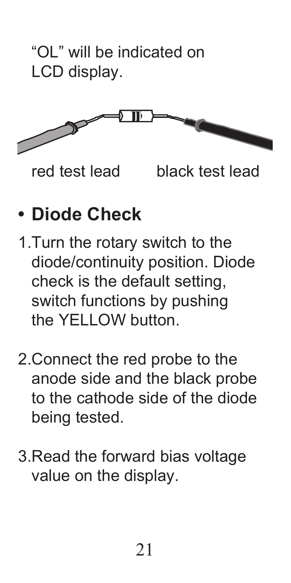 General Tools and Instruments DMM333 User Manual | Page 21 / 28