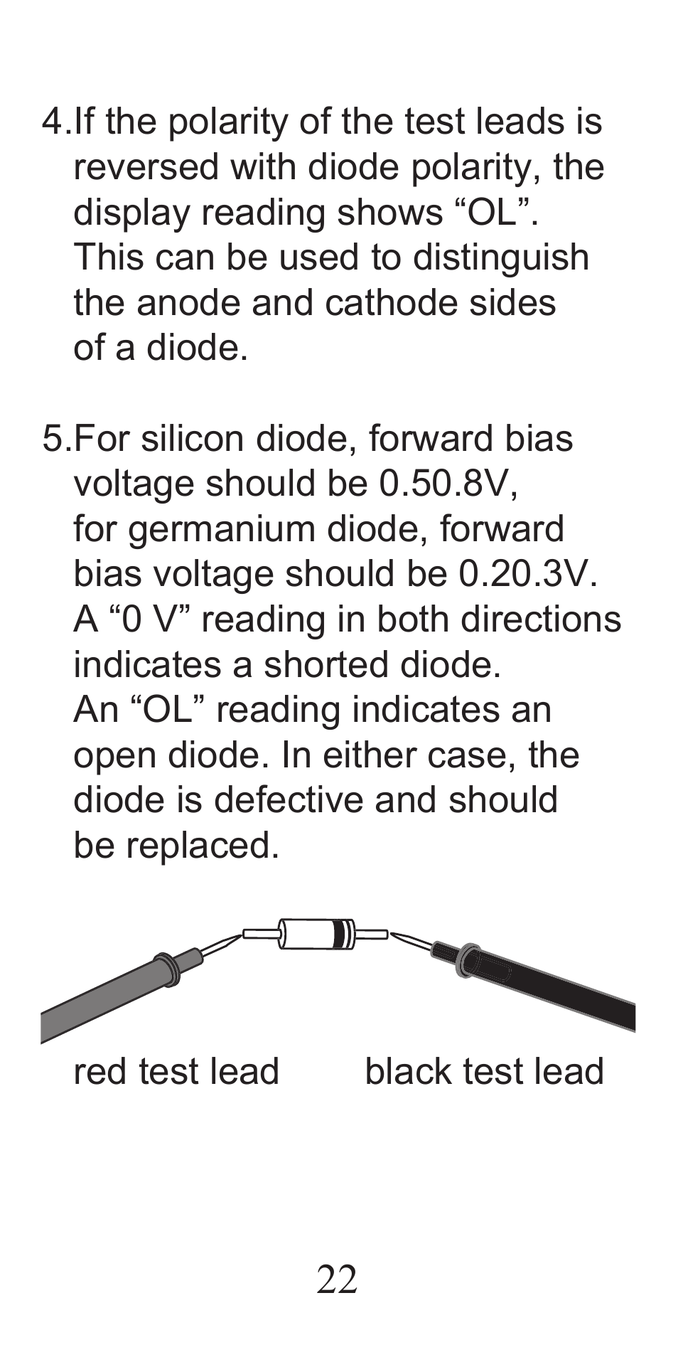 General Tools and Instruments DMM333 User Manual | Page 22 / 28