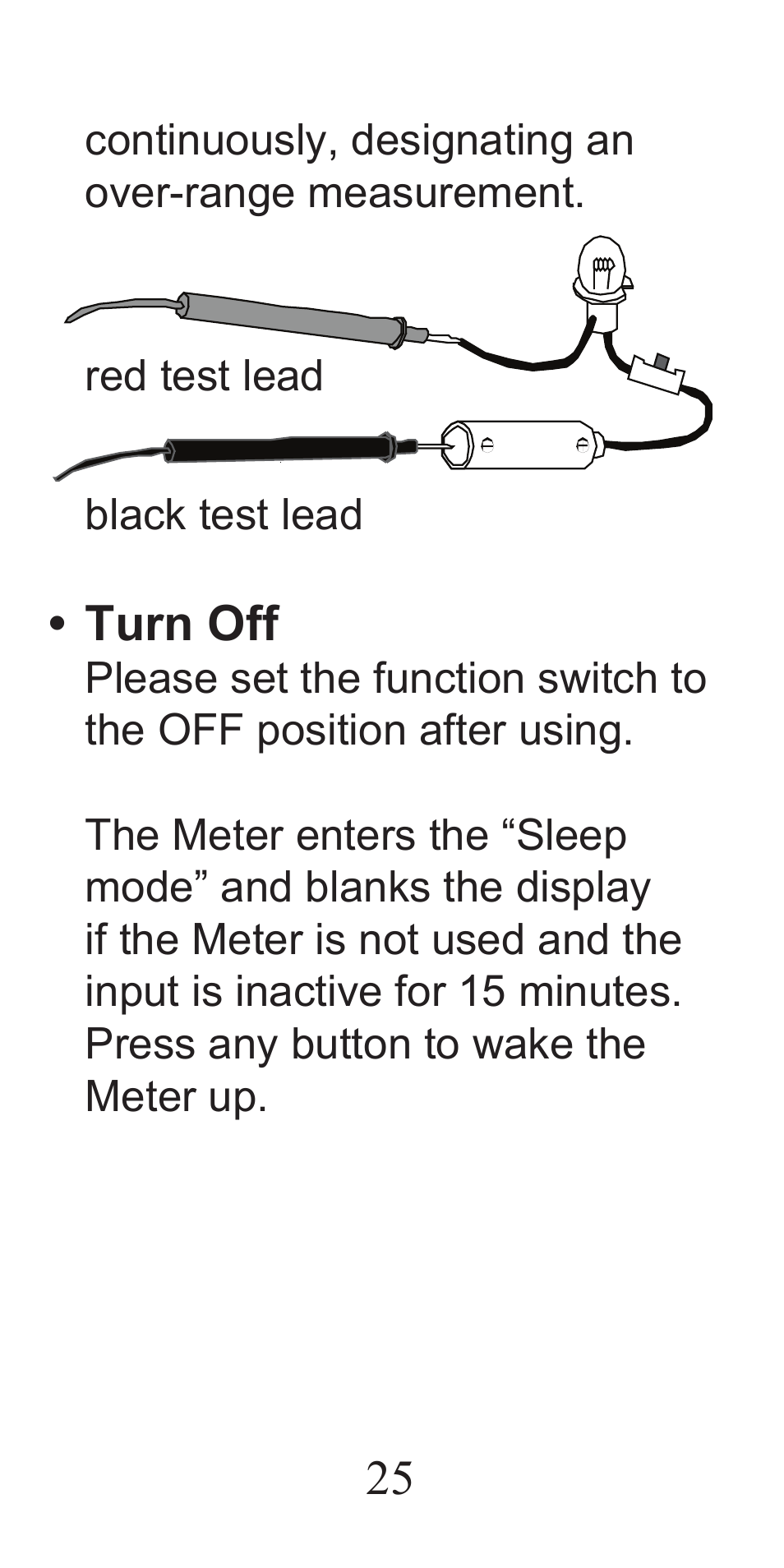 General Tools and Instruments DMM333 User Manual | Page 25 / 28