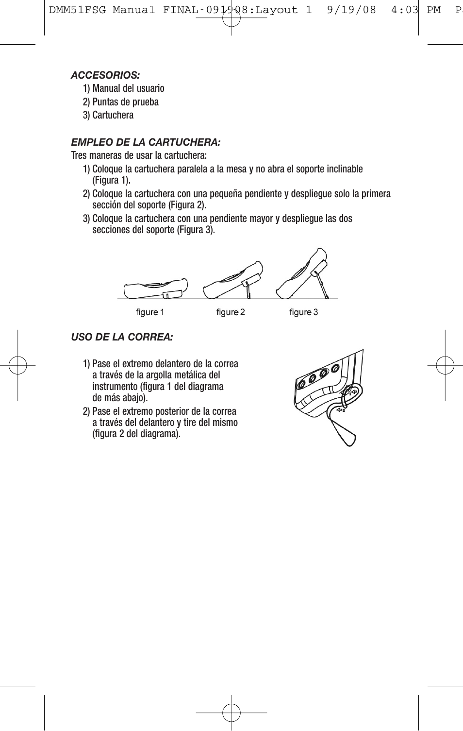General Tools and Instruments DMM51FSG User Manual | Page 16 / 24