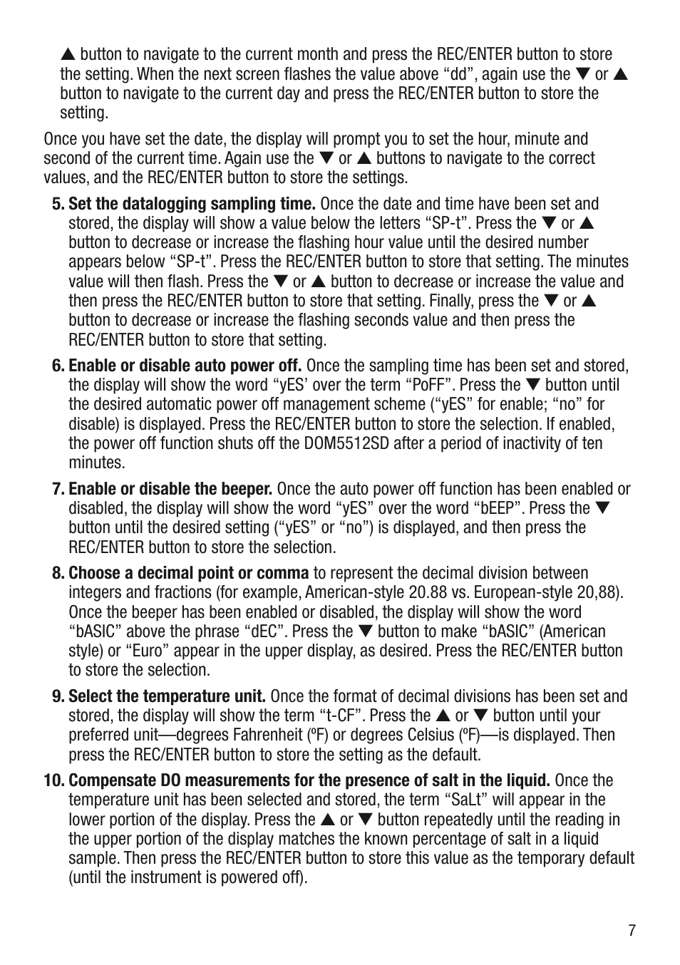 General Tools and Instruments DOM5512SD User Manual | Page 7 / 16