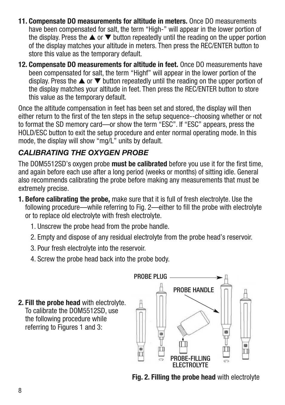 General Tools and Instruments DOM5512SD User Manual | Page 8 / 16
