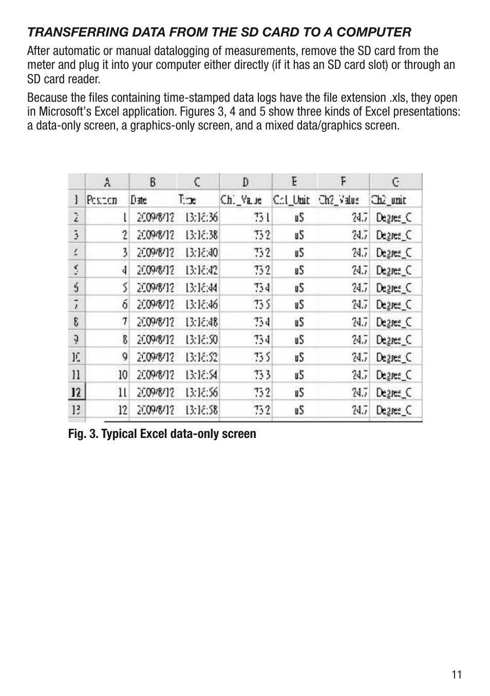 General Tools and Instruments DPH230SD User Manual | Page 11 / 16