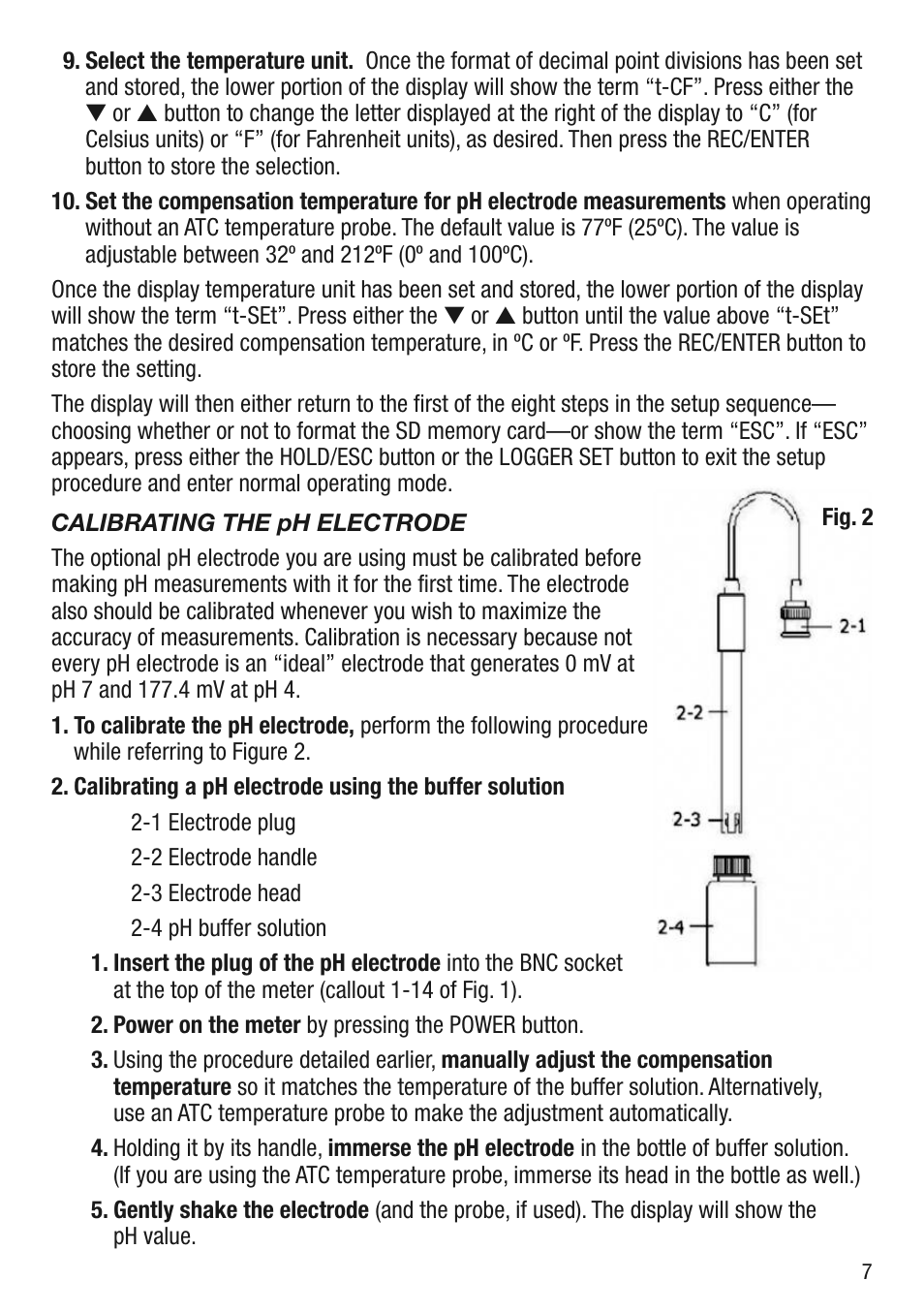 General Tools and Instruments DPH230SD User Manual | Page 7 / 16