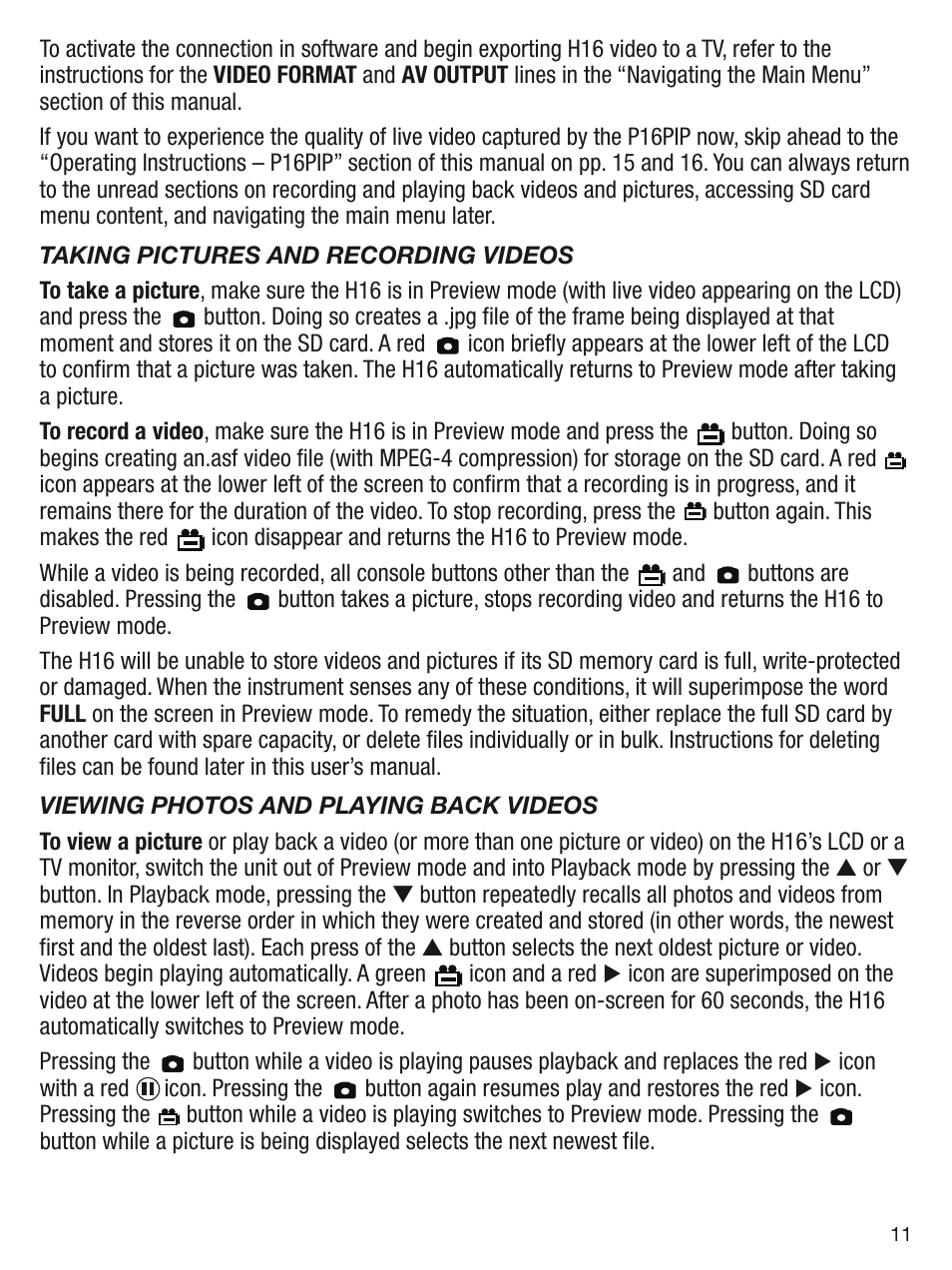 General Tools and Instruments DPS16 User Manual | Page 11 / 24