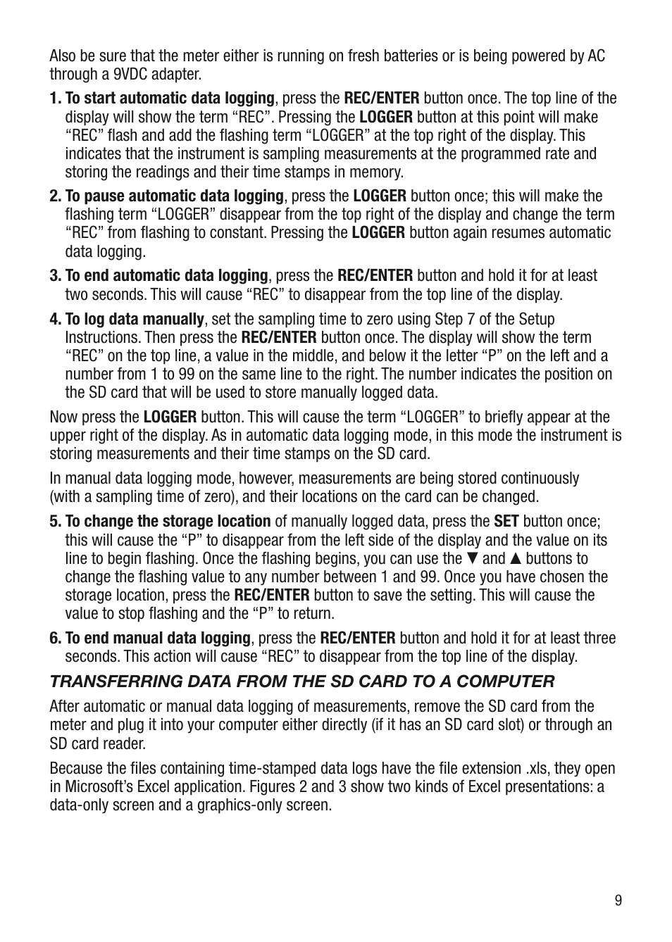 General Tools and Instruments DSM403SD User Manual | Page 9 / 12