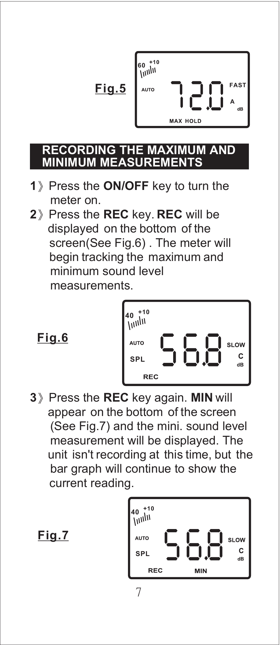 Fig.5 | General Tools and Instruments DSM8921 User Manual | Page 8 / 16