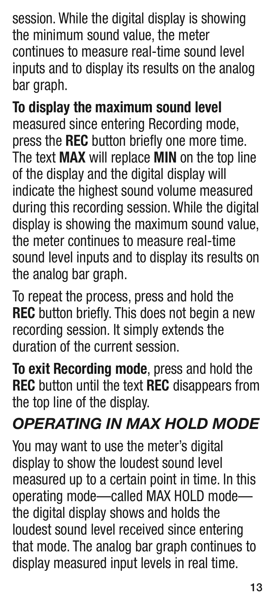 General Tools and Instruments DSM8925 User Manual | Page 13 / 20