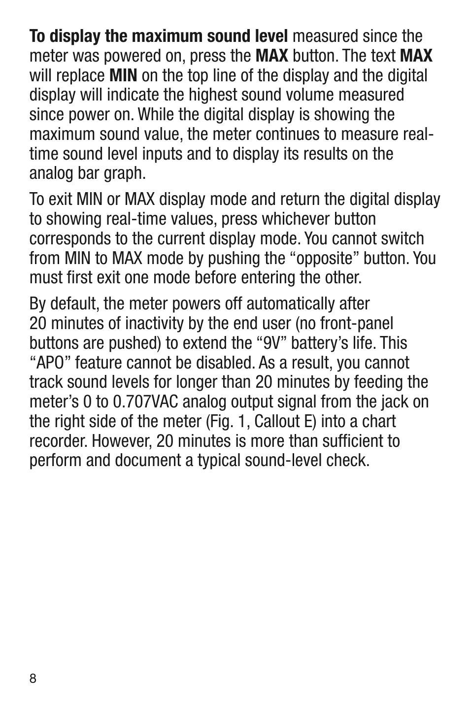 General Tools and Instruments DSM8930 User Manual | Page 8 / 12