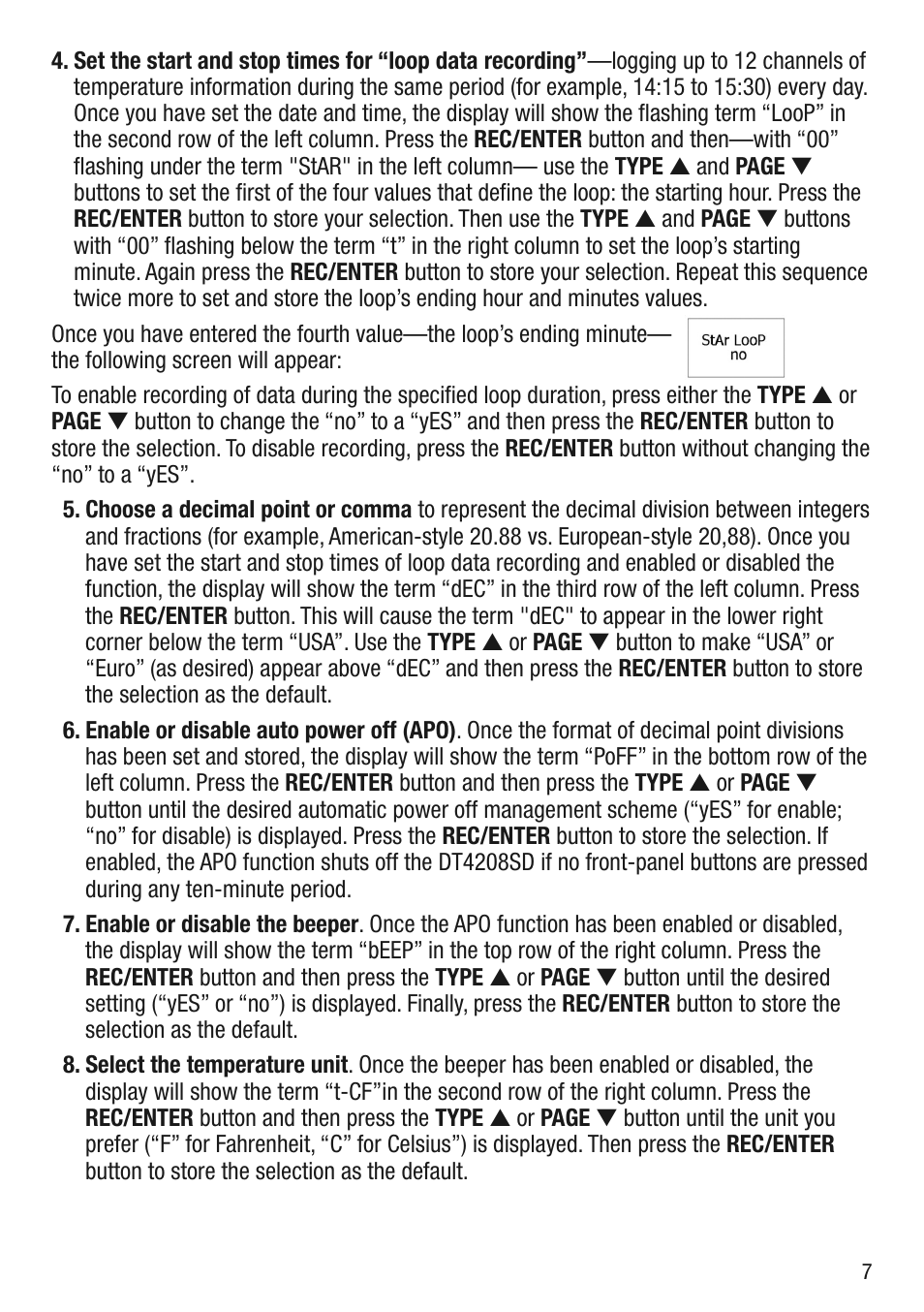 General Tools and Instruments DT4208SD User Manual | Page 7 / 16