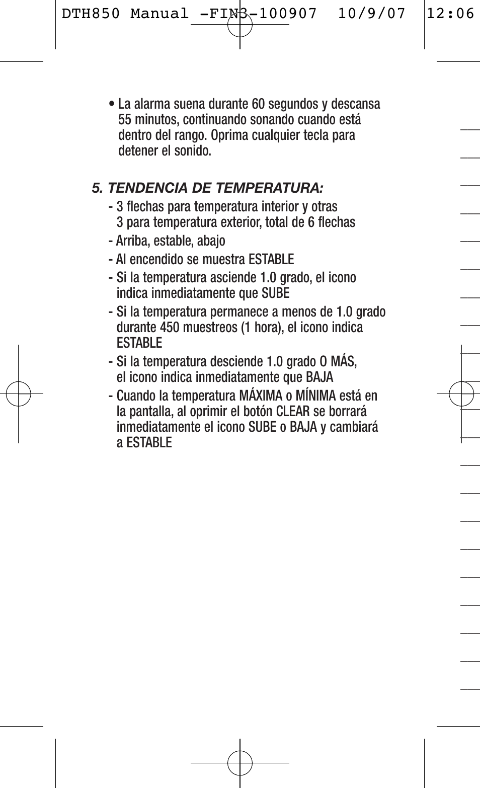 General Tools and Instruments DTH850 User Manual | Page 14 / 16