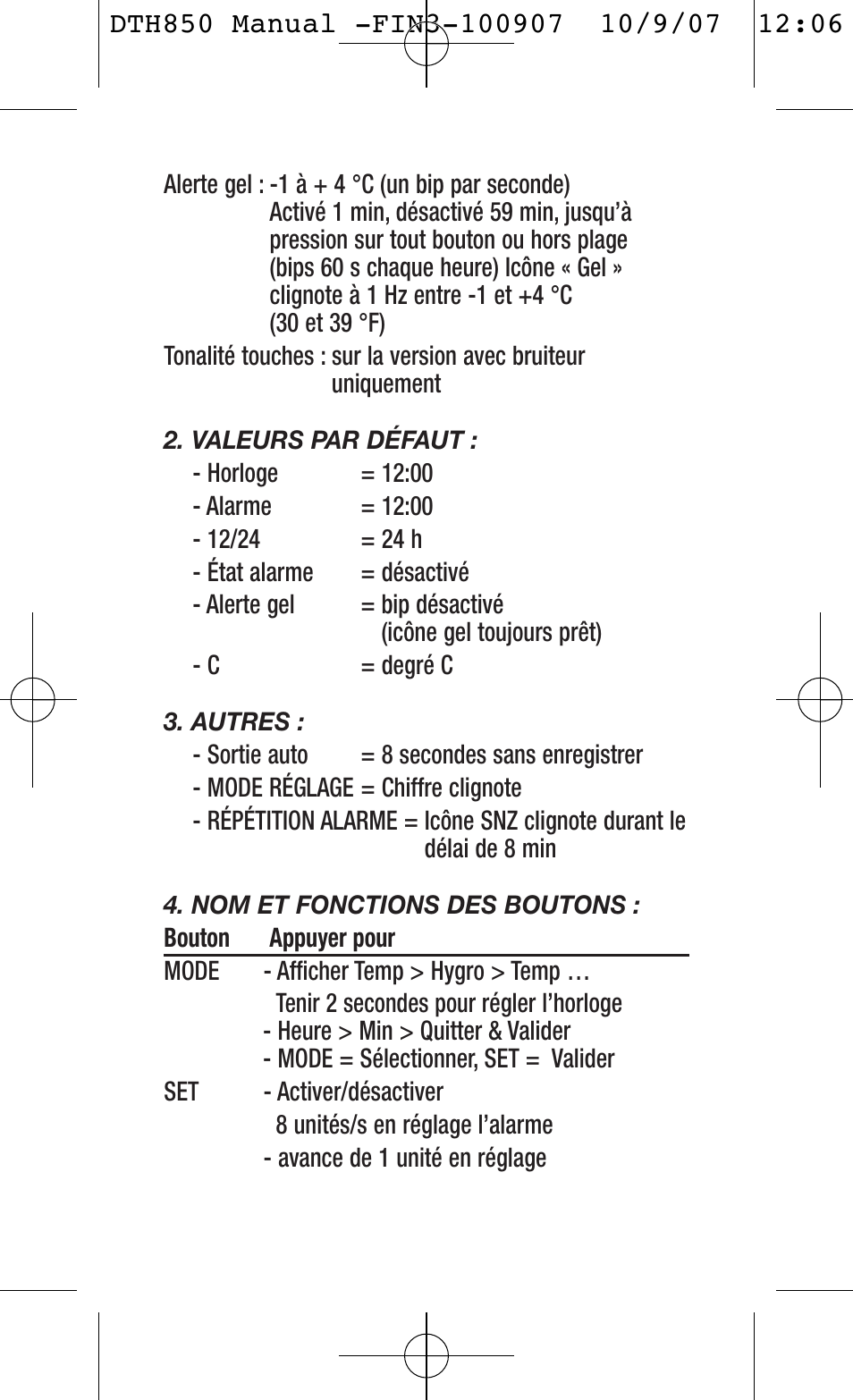 General Tools and Instruments DTH850 User Manual | Page 7 / 16