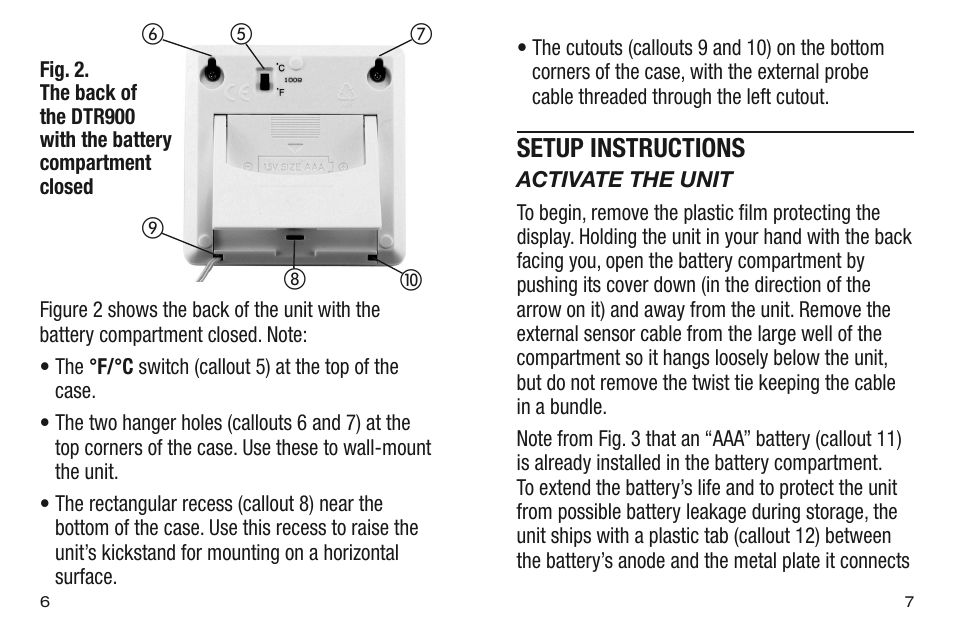 General Tools and Instruments DTR900 v.1 User Manual | Page 4 / 11