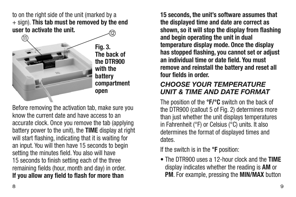 General Tools and Instruments DTR900 v.1 User Manual | Page 5 / 11