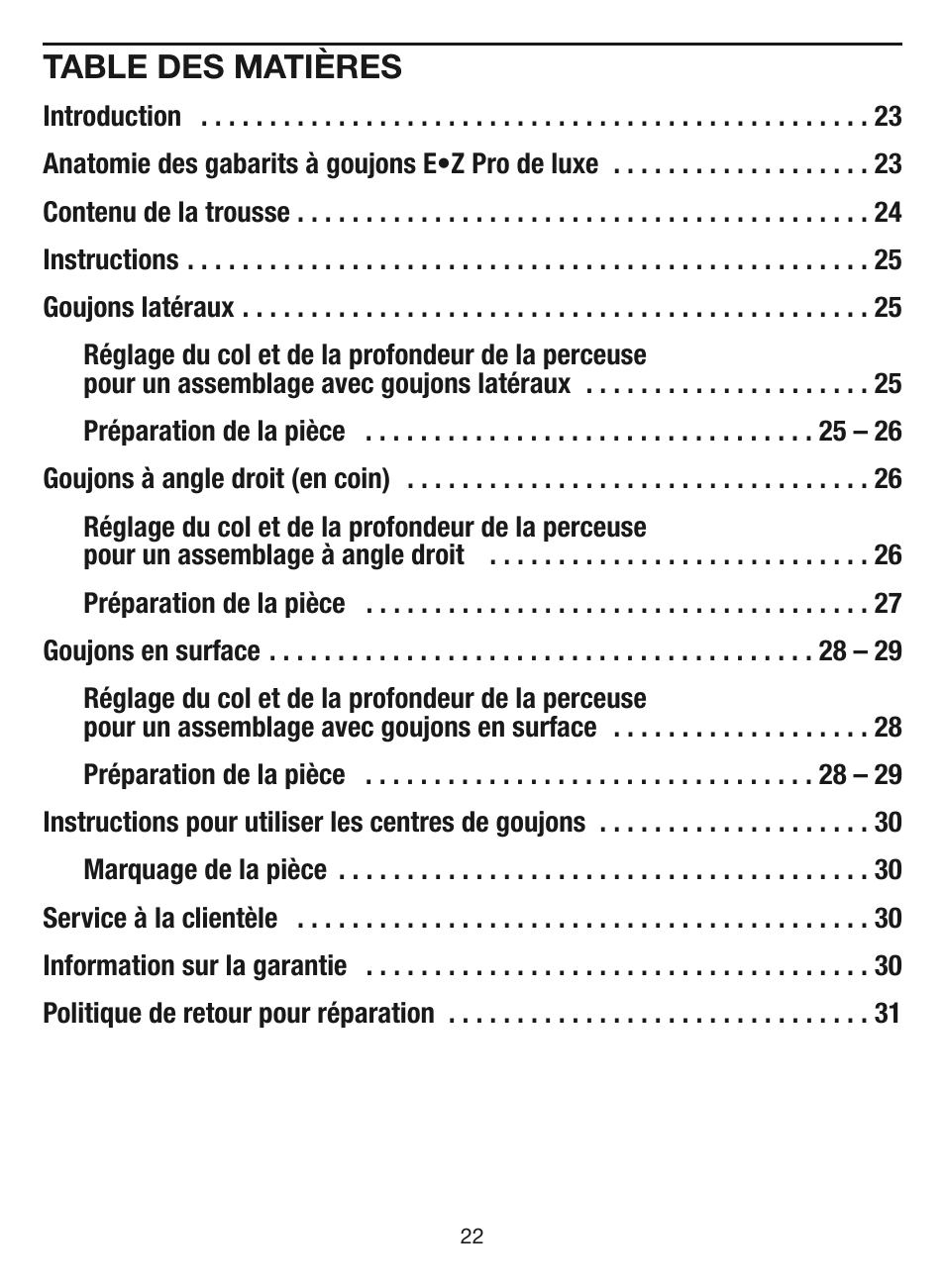 General Tools and Instruments EZPro851 User Manual | Page 22 / 32