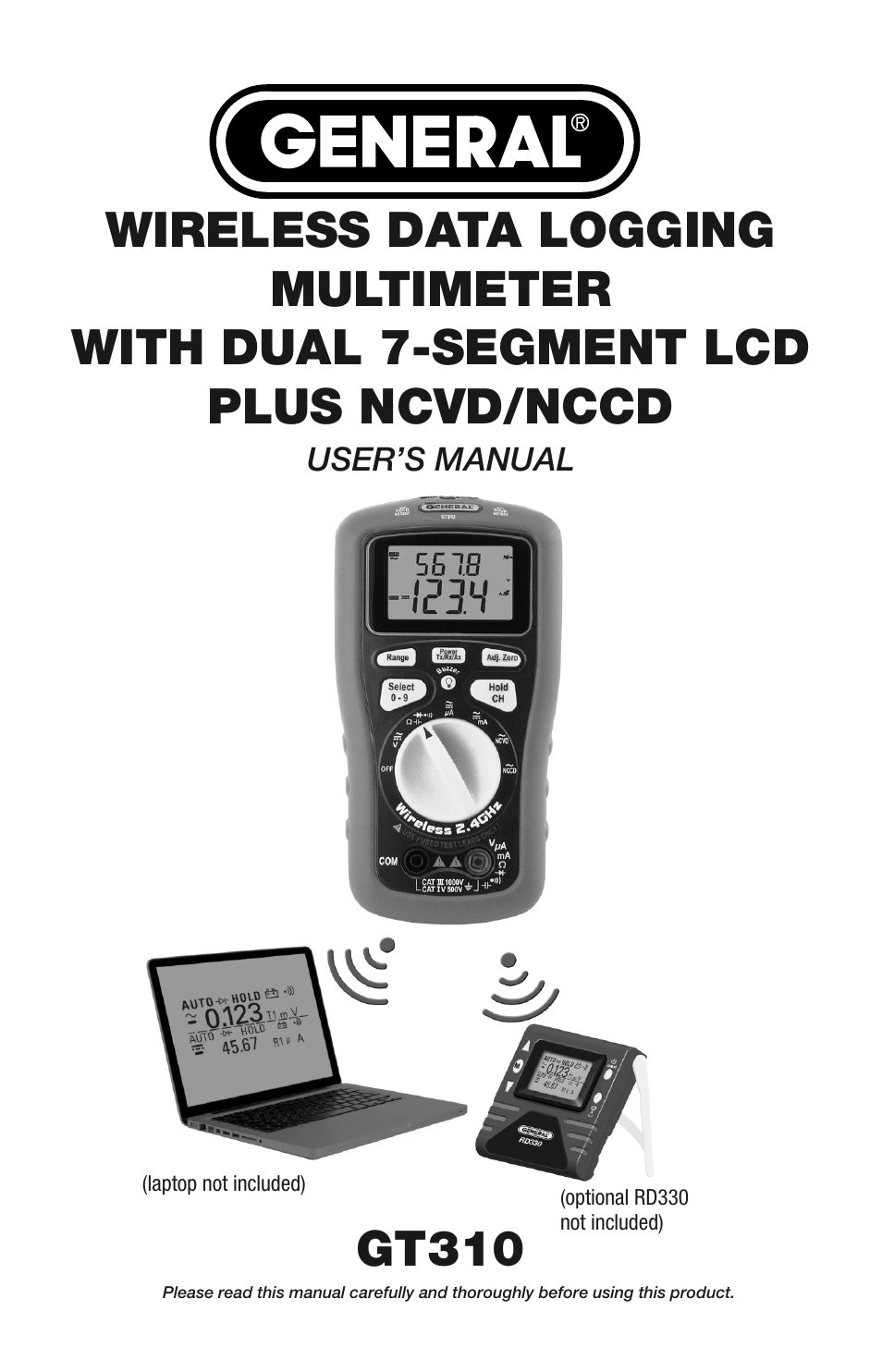 General Tools and Instruments GT310 User Manual | 24 pages