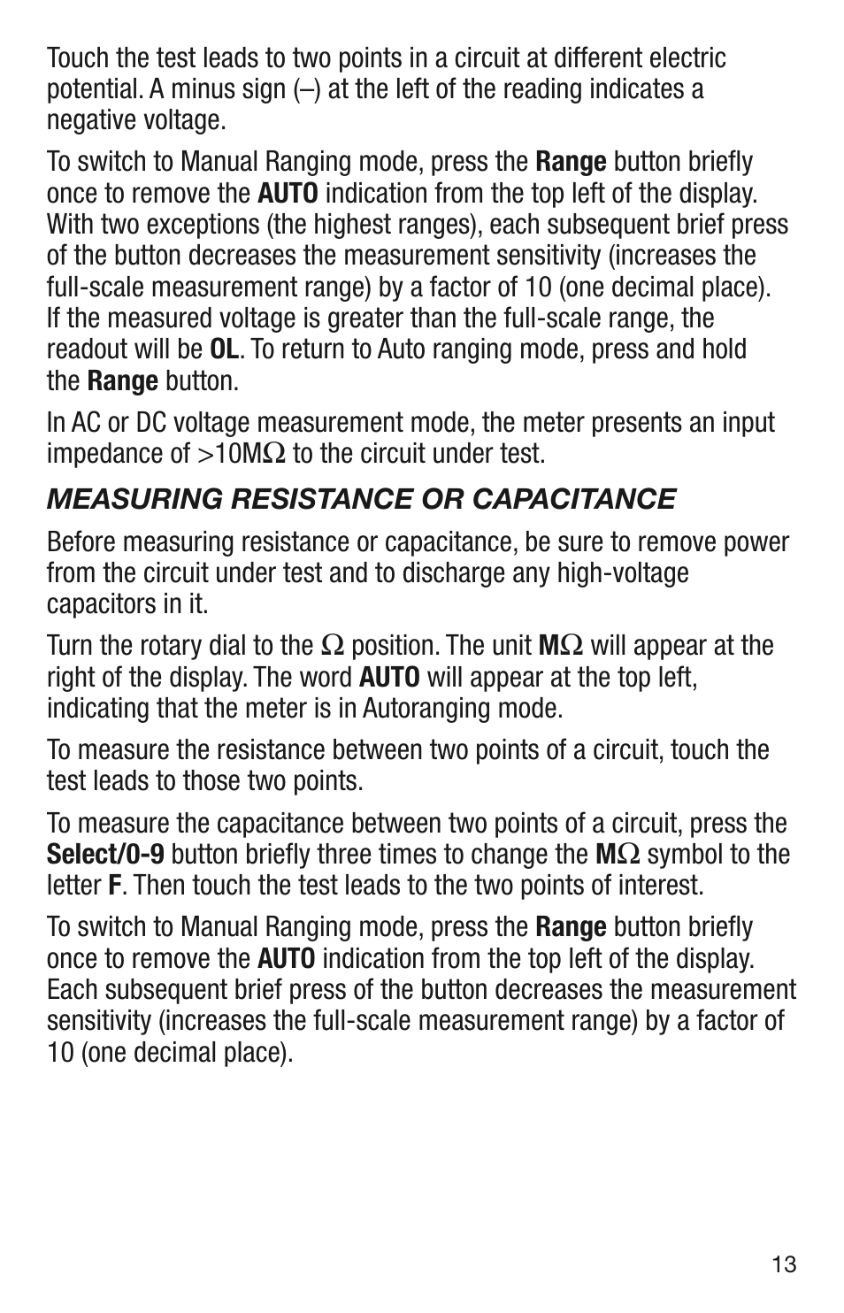 General Tools and Instruments GT310 User Manual | Page 13 / 24