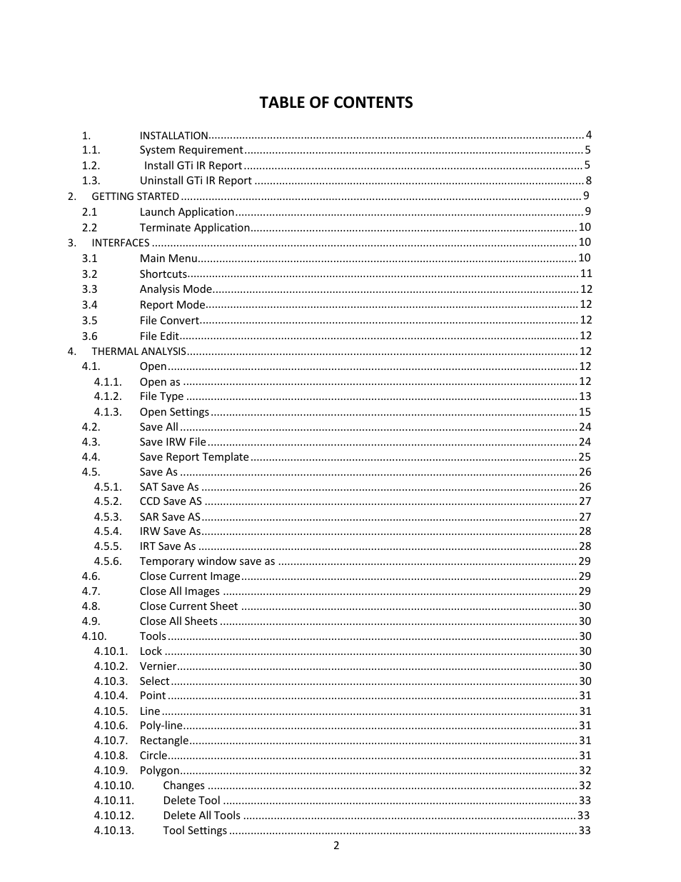 General Tools and Instruments GTi10-20-30-50 User Manual | Page 68 / 170