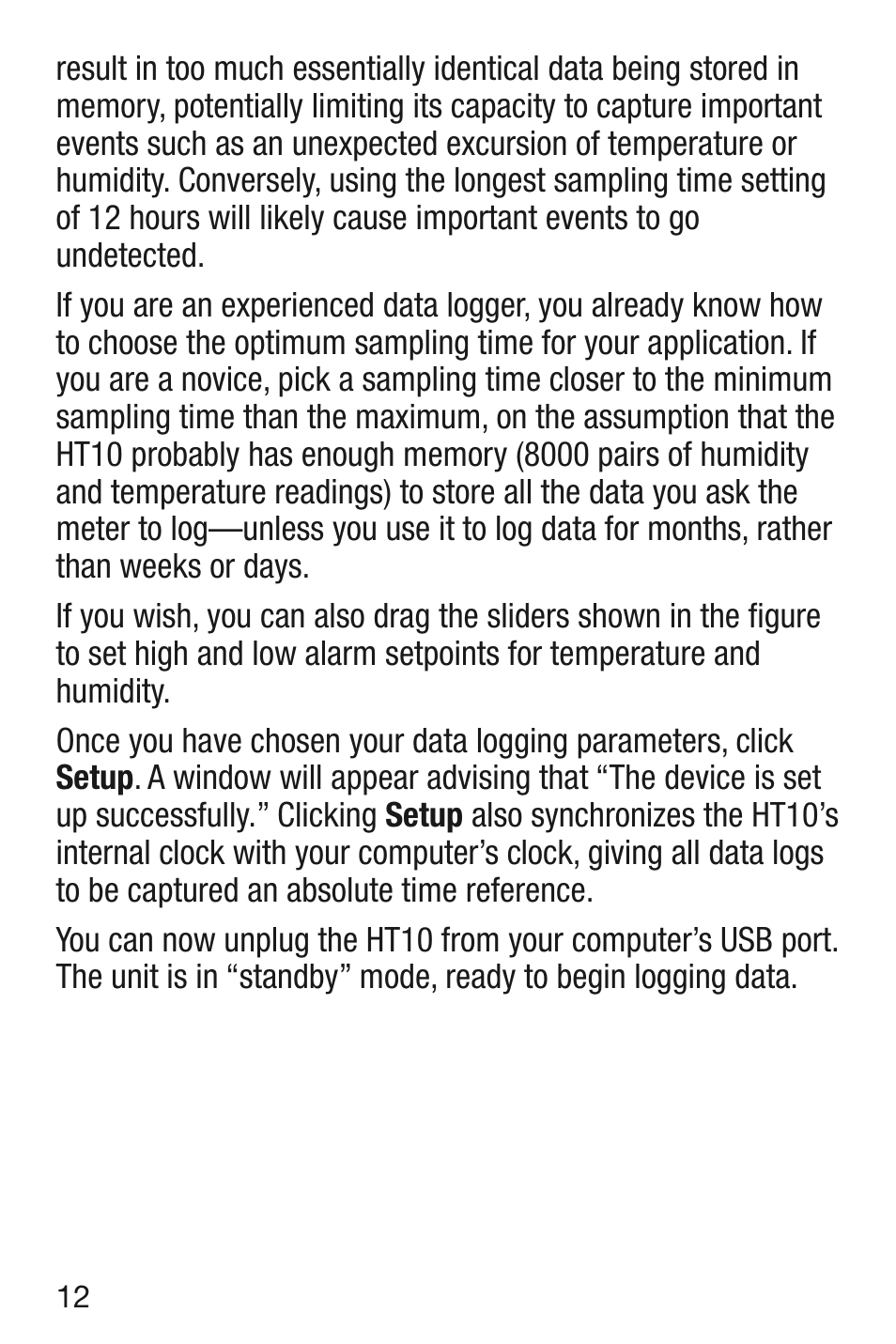 General Tools and Instruments HT10 User Manual | Page 12 / 20