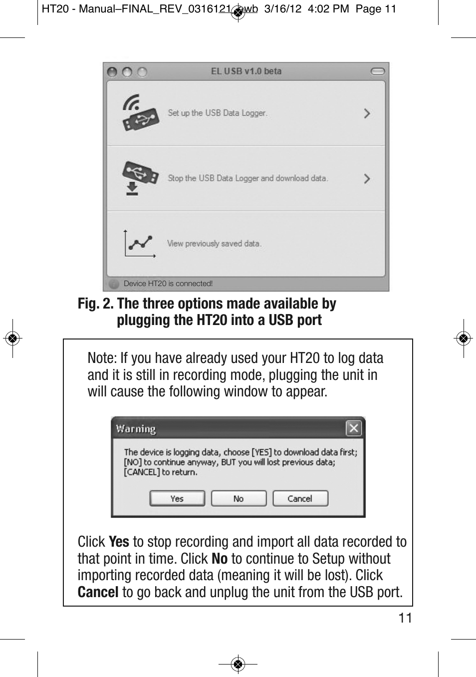 General Tools and Instruments HT20 User Manual | Page 11 / 20