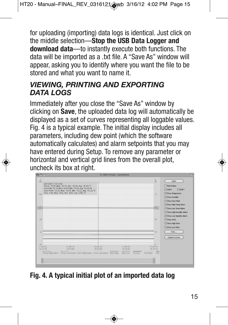 General Tools and Instruments HT20 User Manual | Page 15 / 20