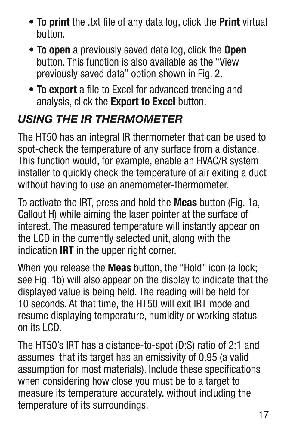 General Tools and Instruments HT50 v.1 User Manual | Page 17 / 24