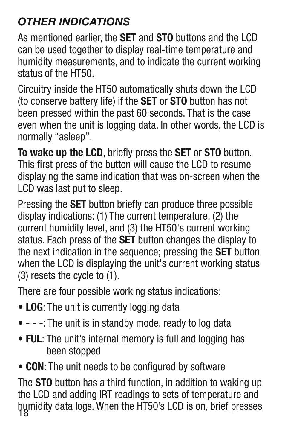 General Tools and Instruments HT50 v.1 User Manual | Page 18 / 24