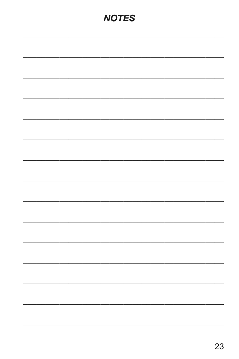 General Tools and Instruments HT50 v.1 User Manual | Page 23 / 24