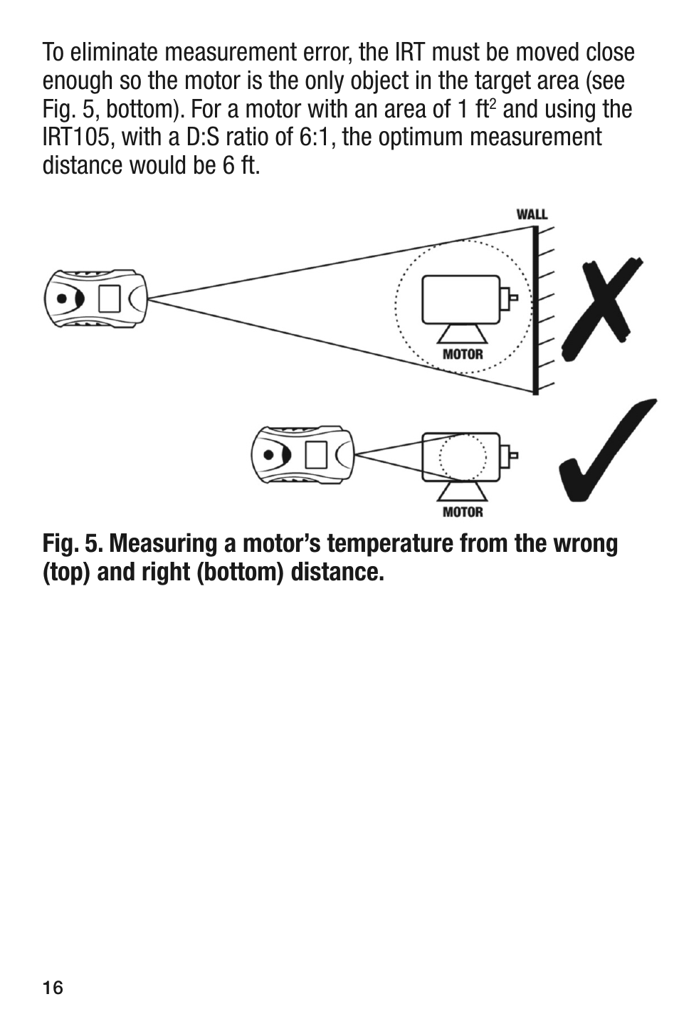General Tools and Instruments IRT105 User Manual | Page 16 / 60
