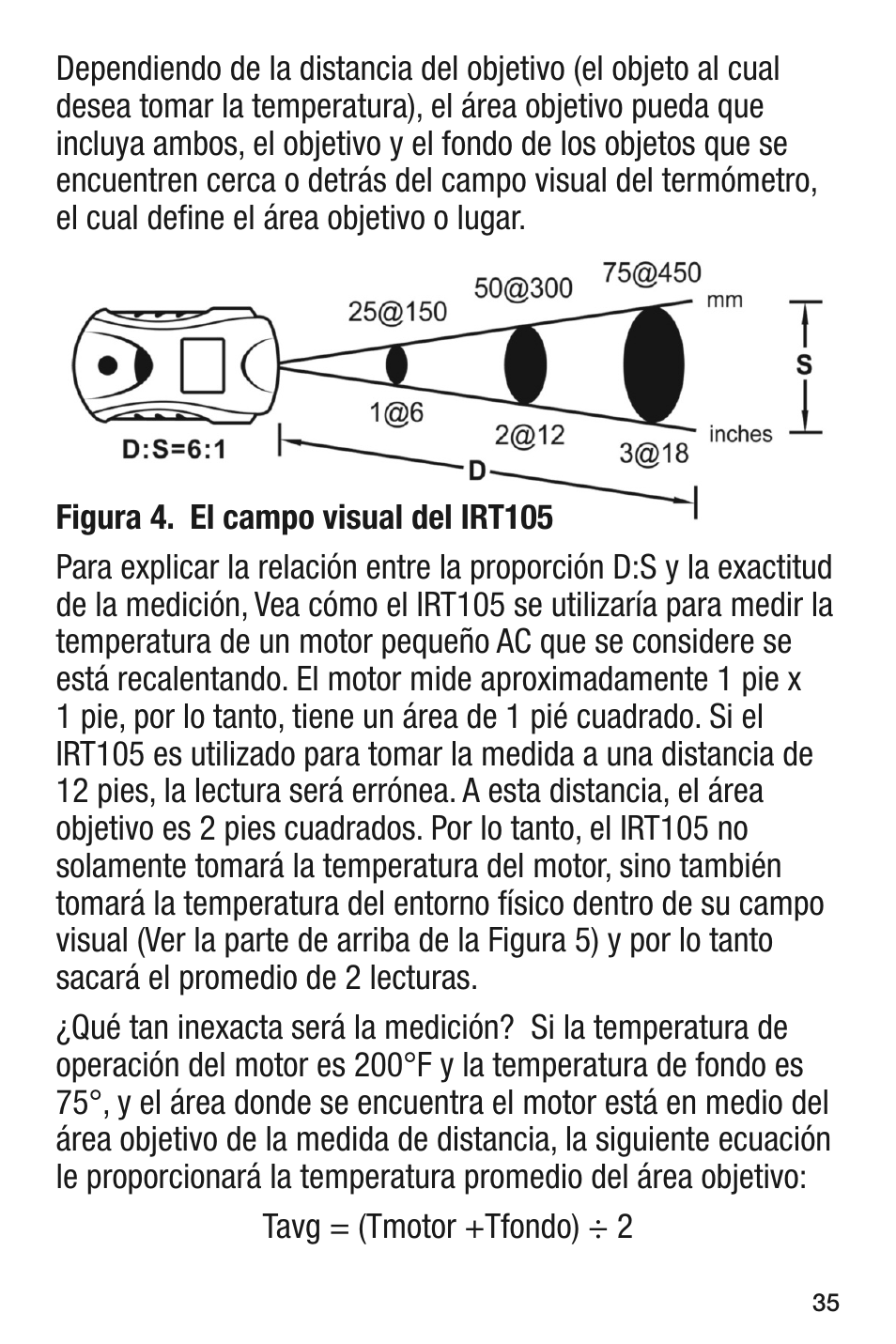 General Tools and Instruments IRT105 User Manual | Page 35 / 60