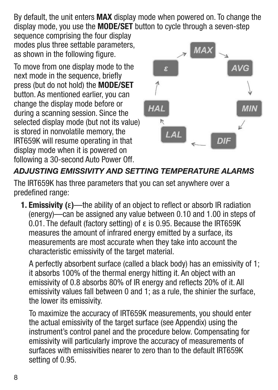 General Tools and Instruments IRT659K User Manual | Page 8 / 16