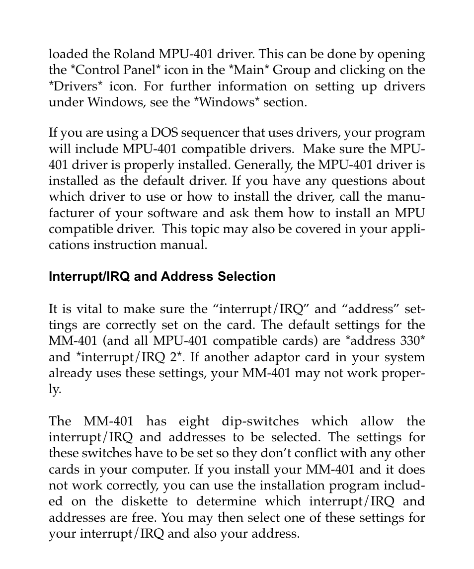 M-AUDIO MM401 User Manual | Page 4 / 16