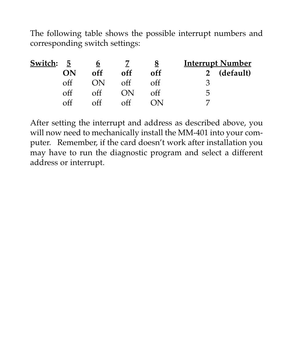 M-AUDIO MM401 User Manual | Page 7 / 16