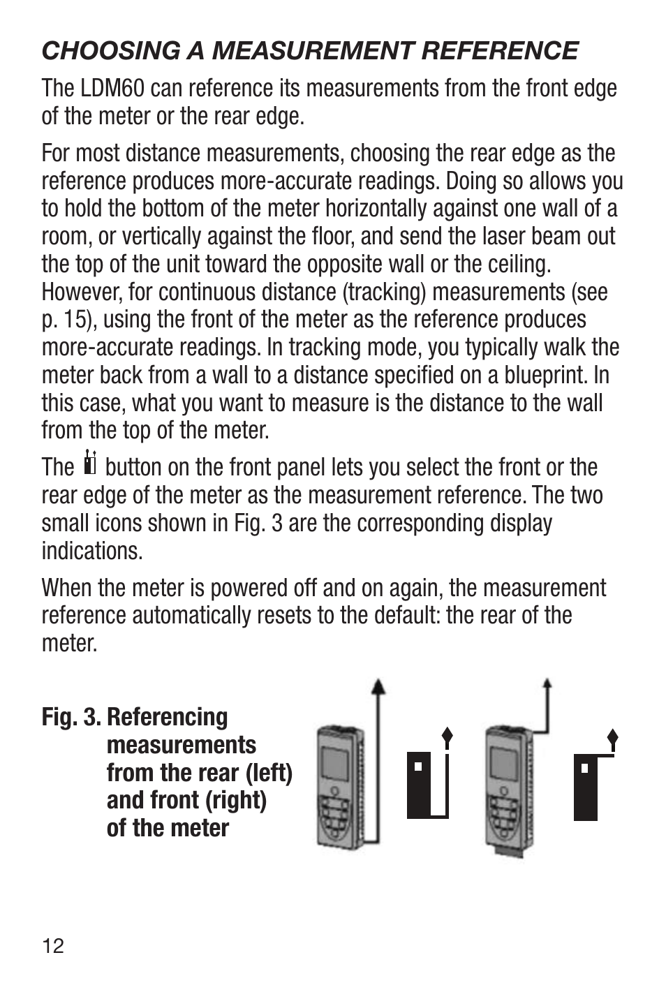 General Tools and Instruments LDM60 User Manual | Page 12 / 32