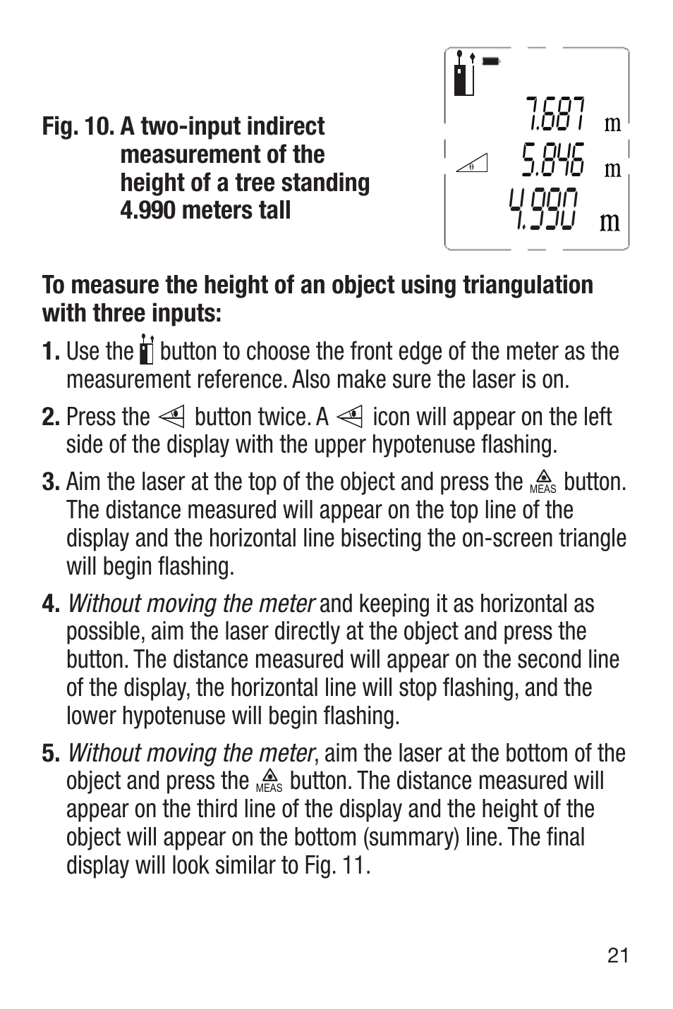 General Tools and Instruments LDM60 User Manual | Page 21 / 32