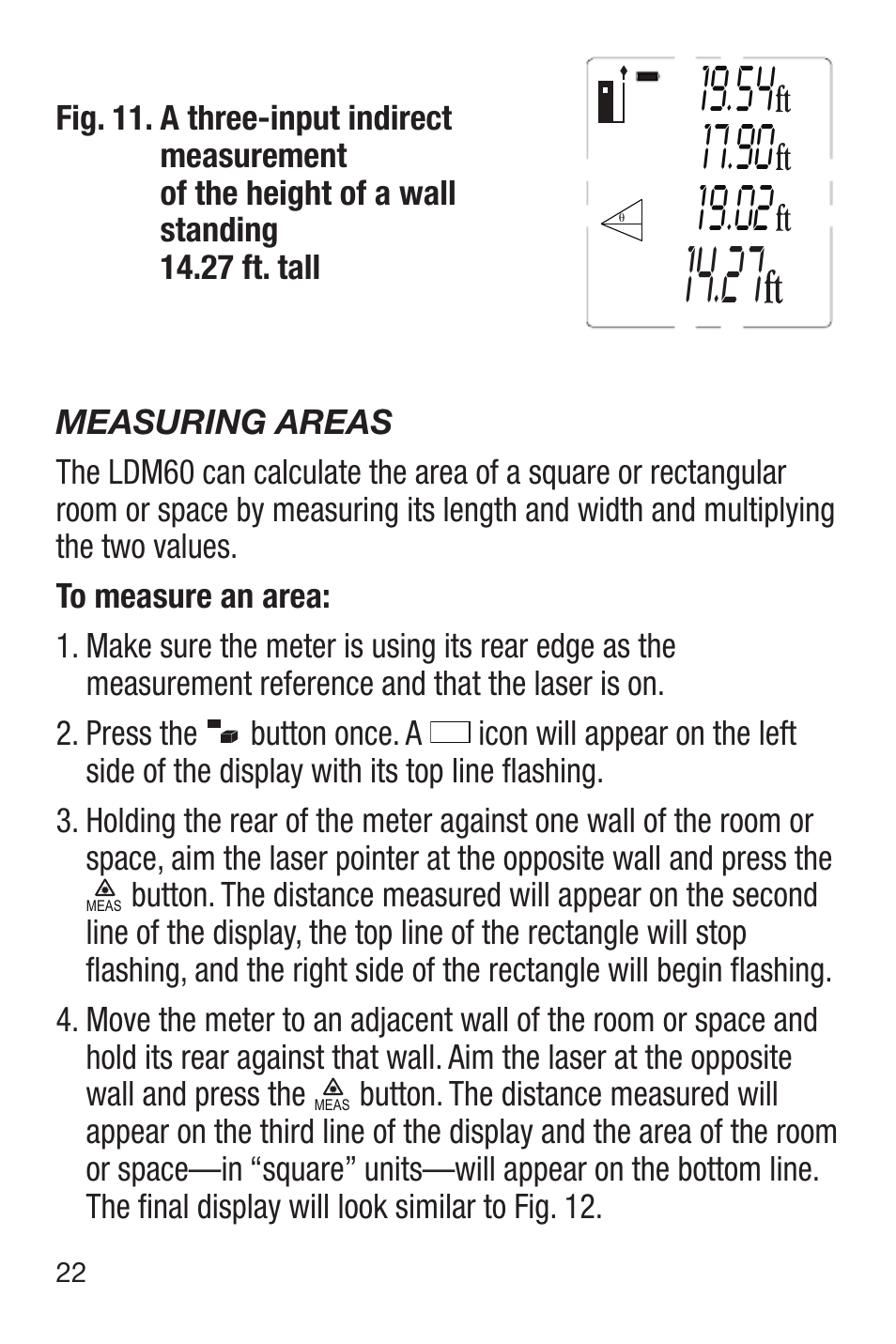 General Tools and Instruments LDM60 User Manual | Page 22 / 32