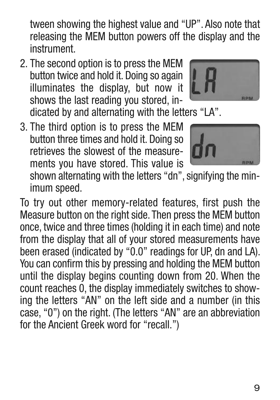 General Tools and Instruments LT2234C User Manual | Page 9 / 16